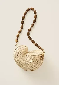 Sewing Down South x Crown & Ivy™ Rattan Shell Crossbody