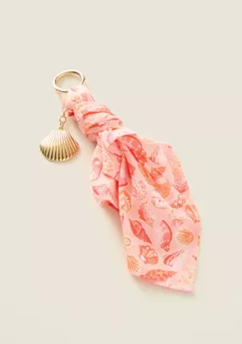 Sewing Down South x Crown & Ivy™ Printed Scarf & Shell Keyfob