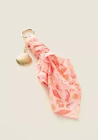 Sewing Down South x Crown & Ivy™  Printed Scarf & Shell Keyfob