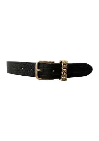 Matte Choco Freeze Chain Keeper Belt