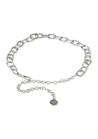 Hammered Links Chain Belt