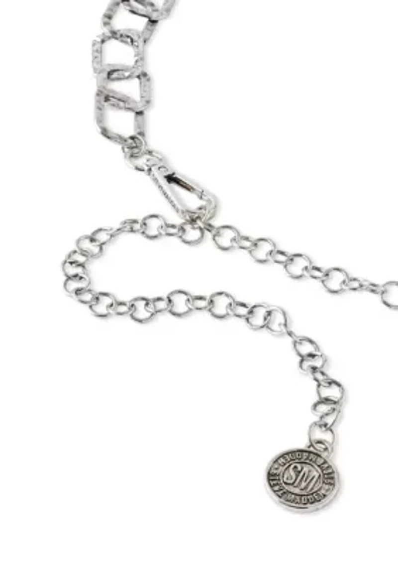 Hammered Links Chain Belt