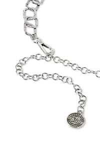 Hammered Links Chain Belt