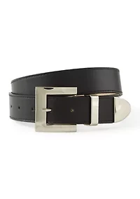 35mm Smooth Belt with Wide Rim Buckle