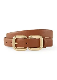 Double Head Buckle Belt