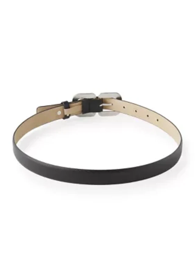 Free People Soto Double Buckle Belt | The Summit display picture 2