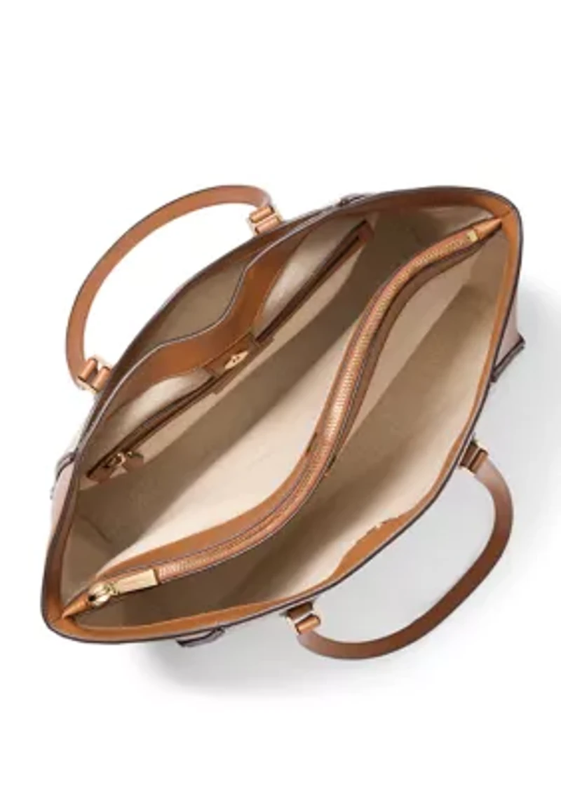 Taryn Large Multifunction Top Zip Tote