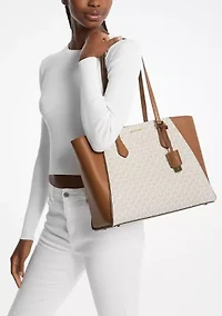 Taryn Large Multifunction Top Zip Tote