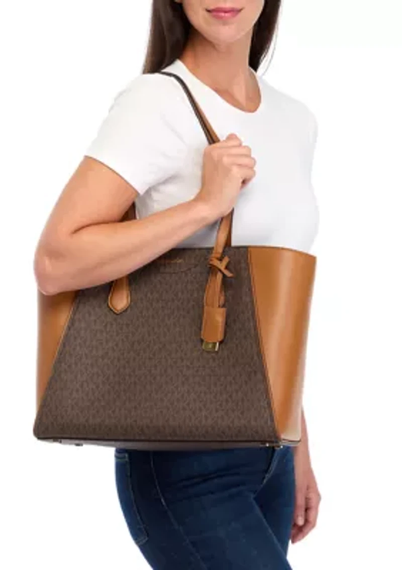 Taryn Large Multifunction Top Zip Tote