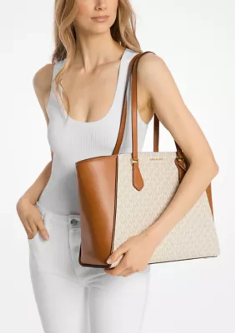 Taryn Large Multifunction Top Zip Tote