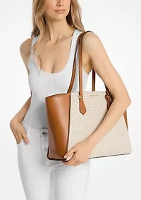 Taryn Large Multifunction Top Zip Tote