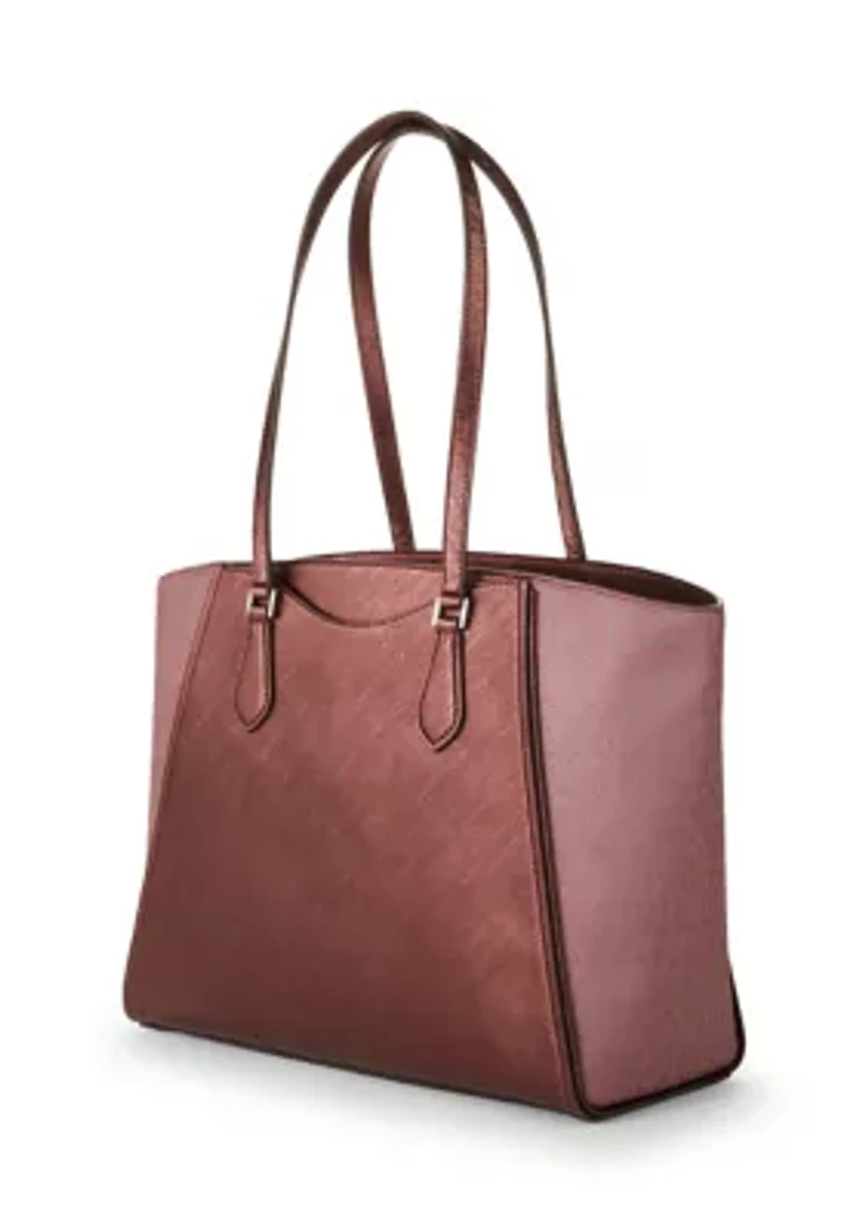 Taryn Large Top Zip Tote