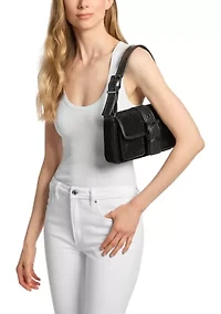 Colby Studded Shoulder Bag