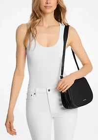 Lydia Medium Flap Messenger Bag