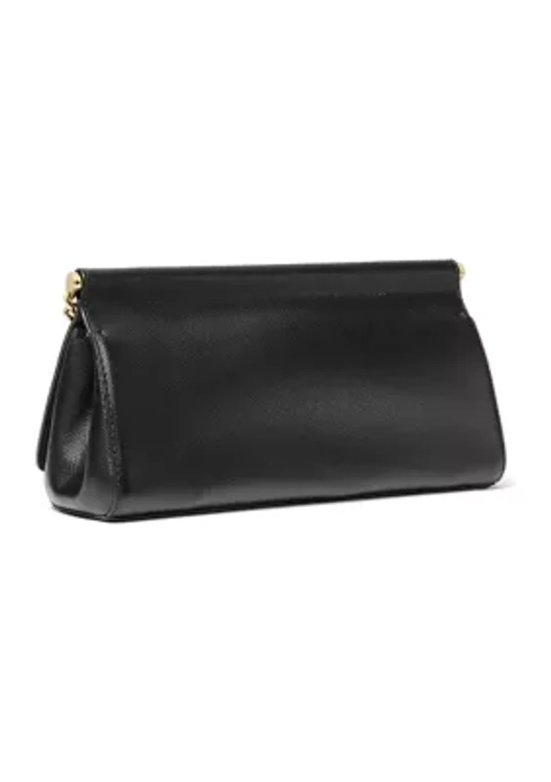 Carmine Medium East West Clutch