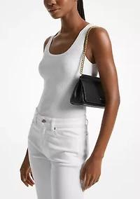 Carmine Medium East West Clutch