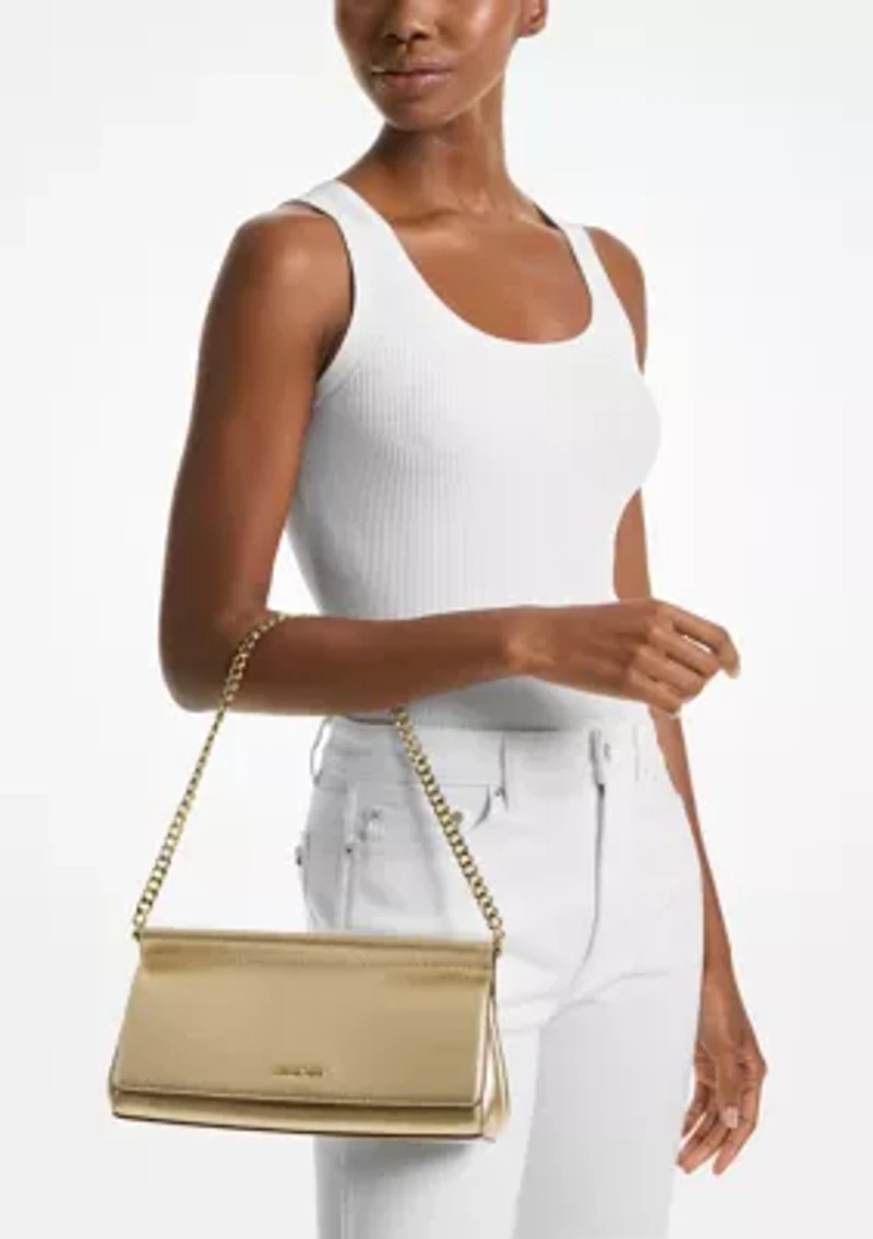 Carmine Medium East West Clutch