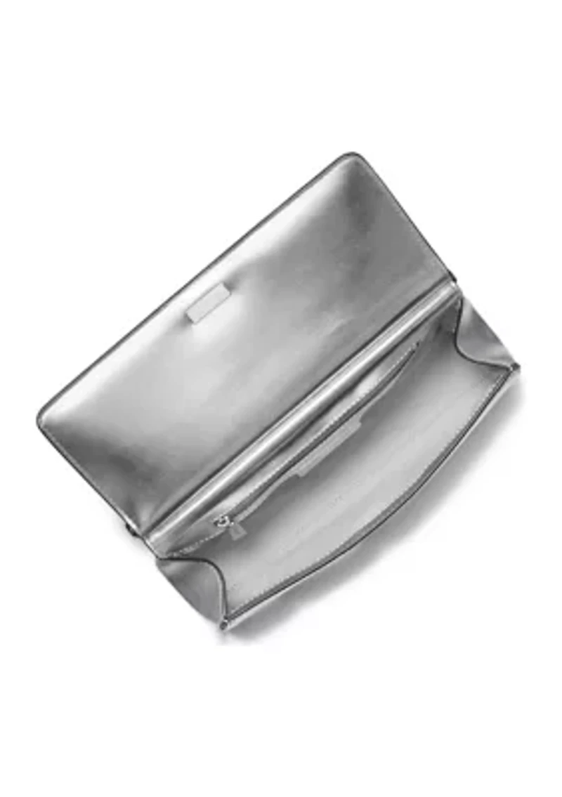 Carmine Medium East West Clutch