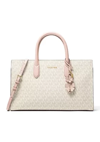 Scarlett Medium Satchel with Charm