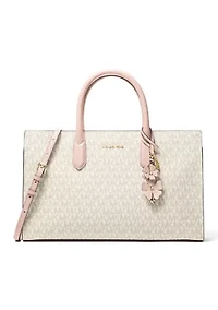 Scarlett Medium Satchel with Charm