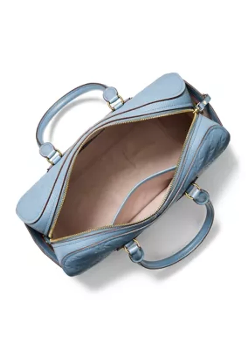 Jet Set Travel Duffle Satchel Bag