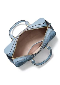 Jet Set Travel Duffle Satchel Bag