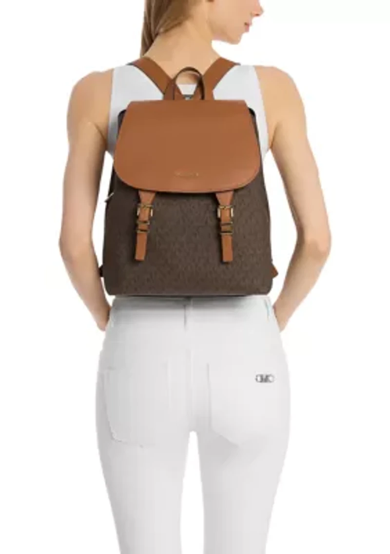 Quinn Medium Flap Backpack