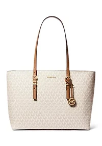 Quinn Large East West Top Zip Tote Bag