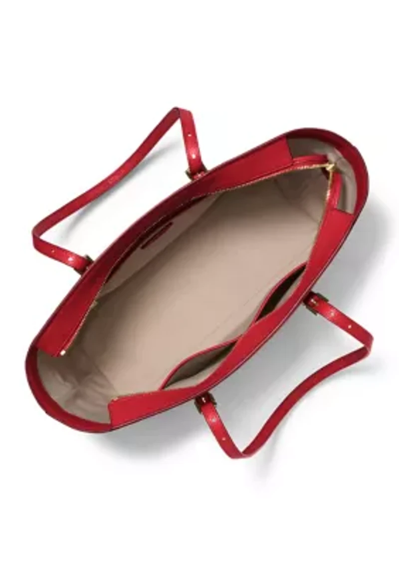 Quinn Large East West Top Zip Tote Bag