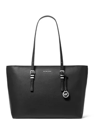Quinn Large Pebbled Leather Tote Bag