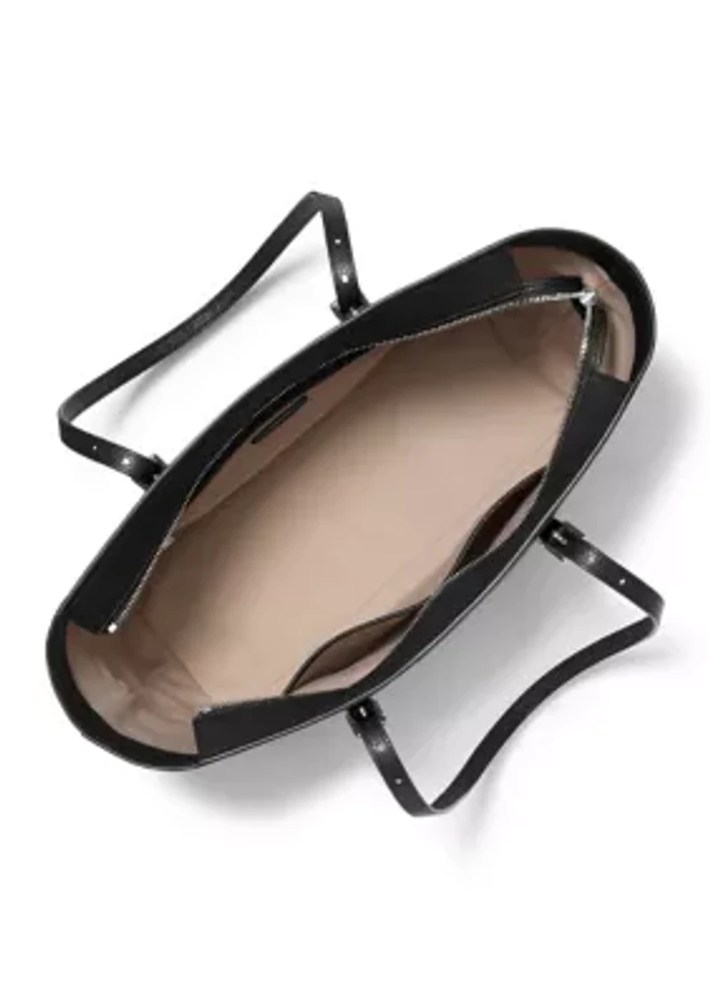 Quinn Large Pebbled Leather Tote Bag