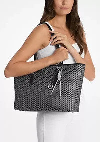 Quinn Large Top Zip Tote 