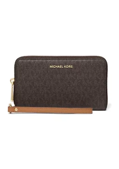 Jet Set Large Flat Phone Case Wallet