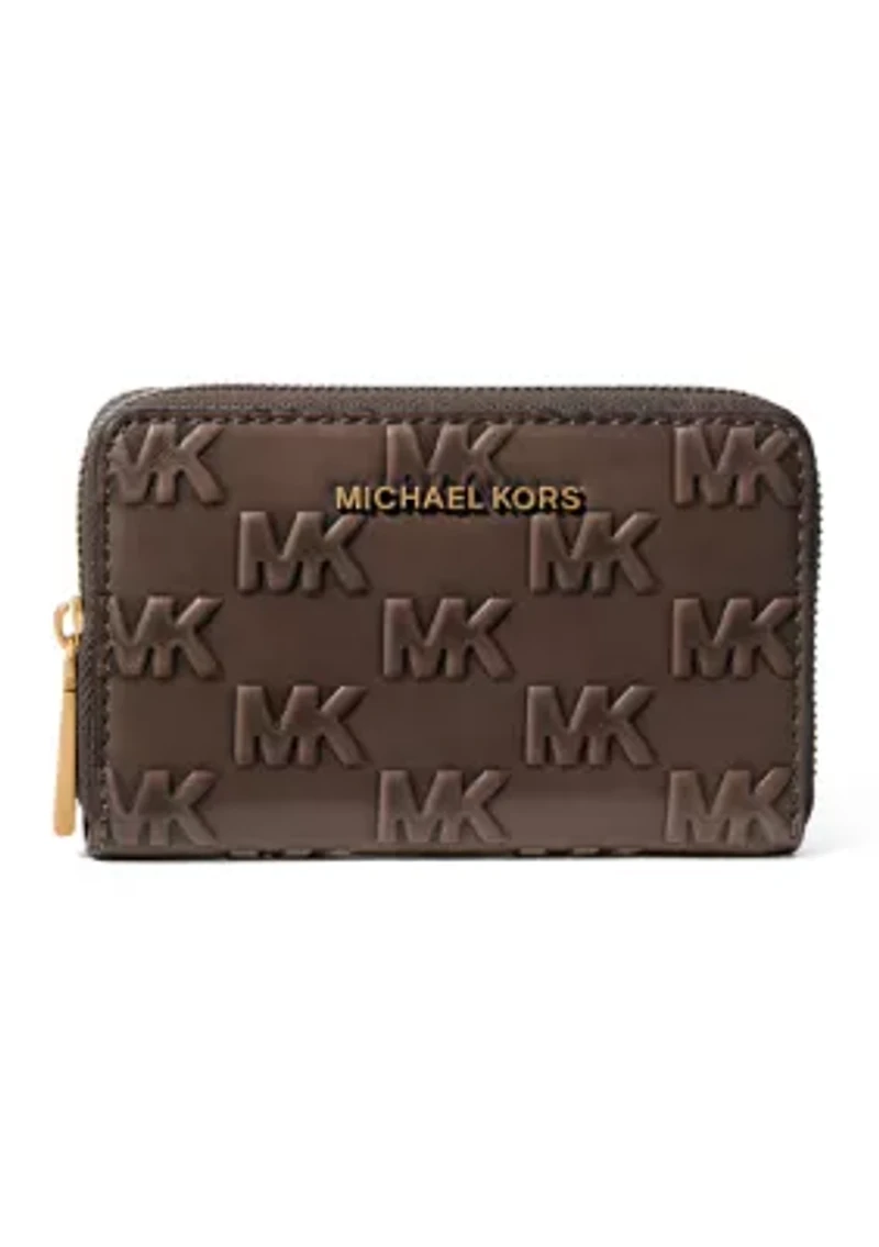 Jet Set Small Zip Around Card Case