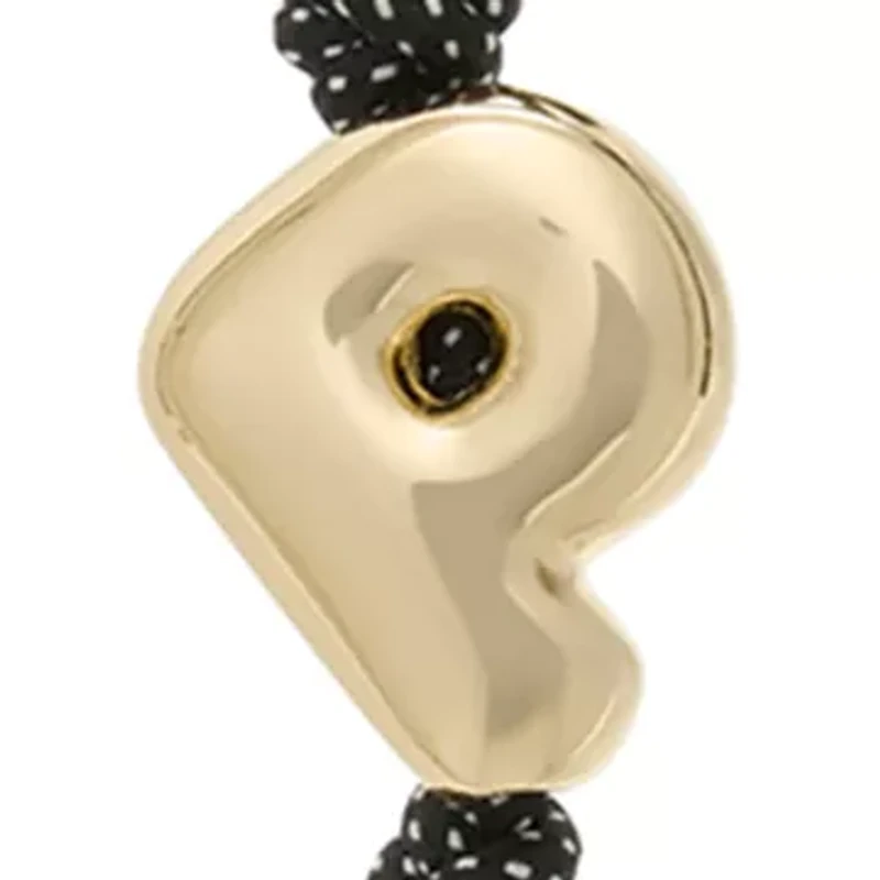 Charms Metal P Bubble Cord Charm 