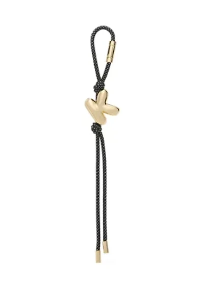 Charms Metal K Bubble Cord Charm 