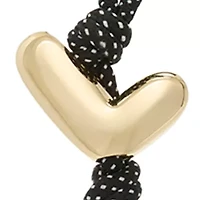 Charms Metal L Bubble Cord Charm 