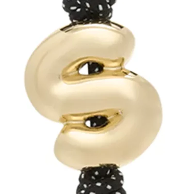  Charms Metal S Bubble Cord Charm 