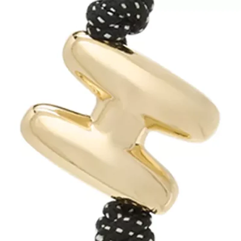  Charms Metal H Bubble Cord Charm 