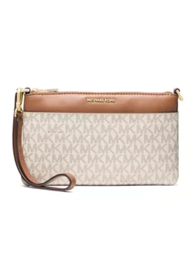 Jet Set Medium Top Zip Convertible Wristlet