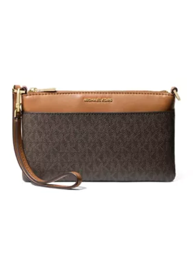 Jet Set Medium Top Zip Convertible Wristlet