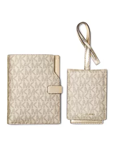 Jet Set Passport Wallet with Luggage Tag 