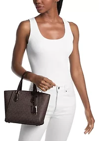 Taryn Small Convertible Top Zip Tote Crossbody