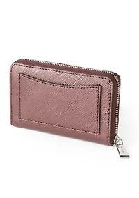 Jet Set Small Zip Around Card Case