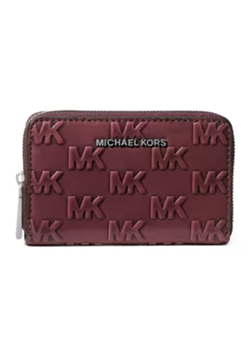 Jet Set Small Zip Around Card Case