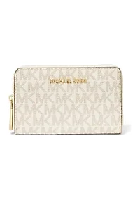 Jet Set Small Zip Around Card Case