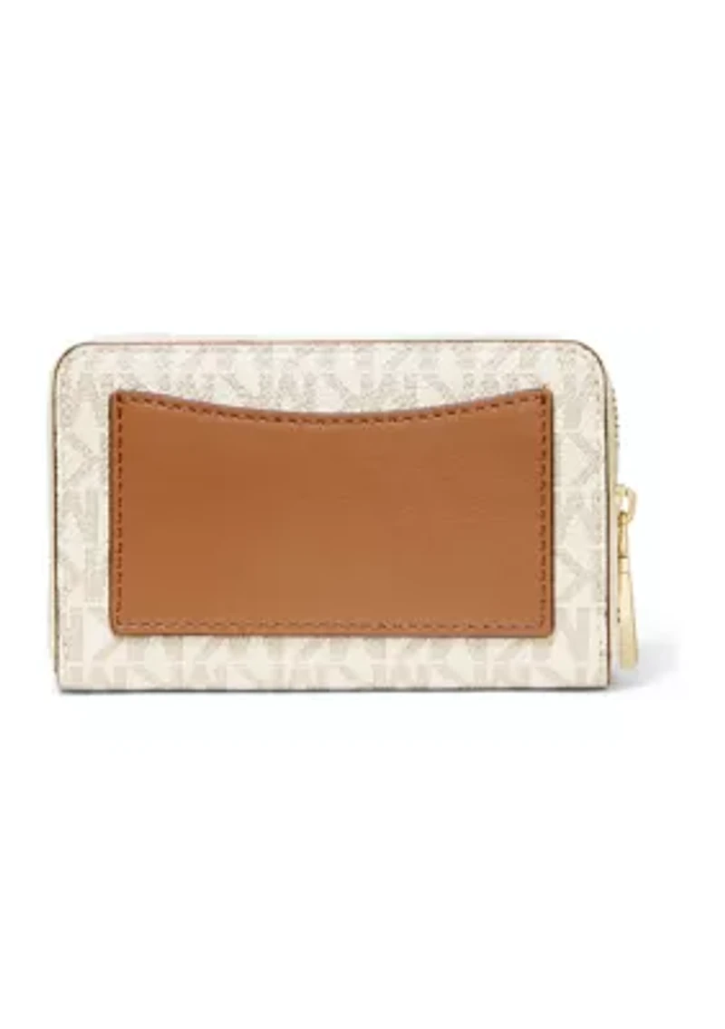 Jet Set Small Zip Around Card Case