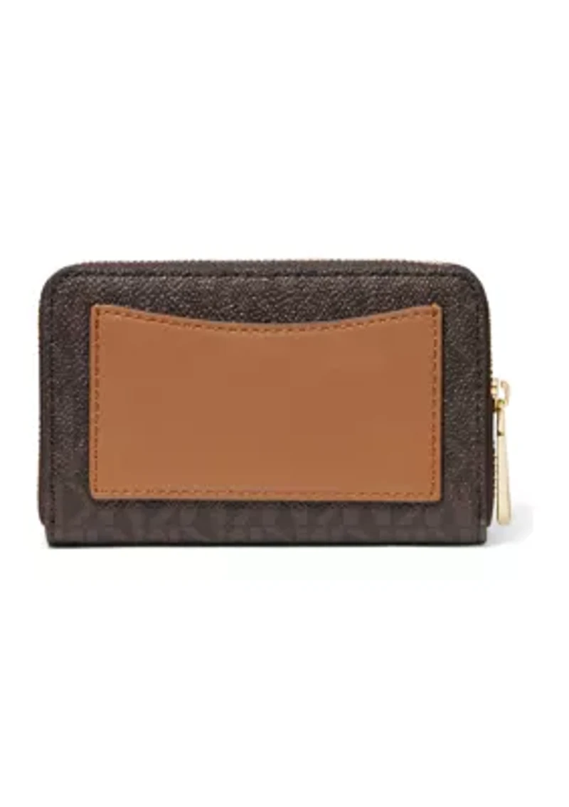 Jet Set Small Zip Around Card Case