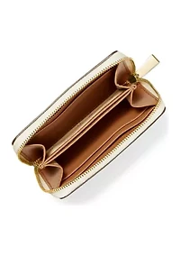 Jet Set Small Zip Around Card Case