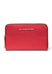 Jet Set Small Zip Around Card Case